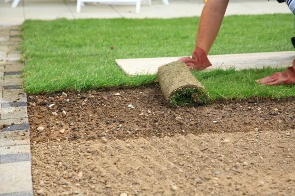 Site Preparation before sod installation